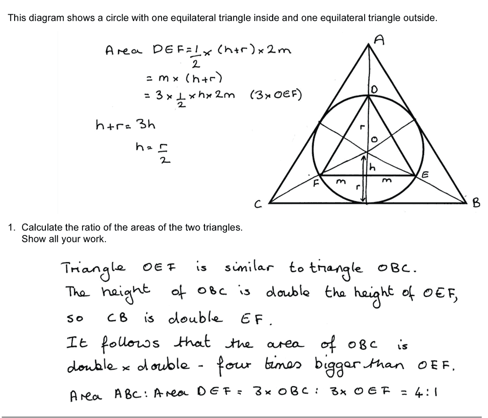 geometric problem solving with solution