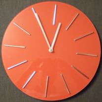 Rotated clock image