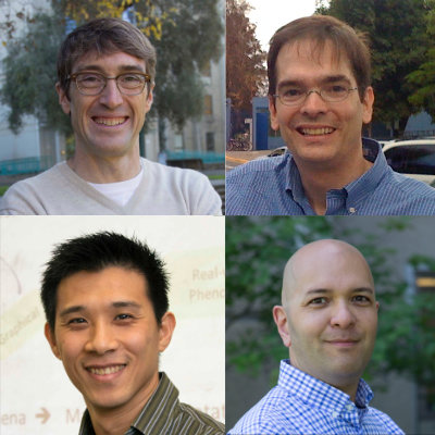Tobin White (top left), Corey Brady (top right), WenYen Huang (lower left) & Michael Stevens (lower right) Photographs of the authors
