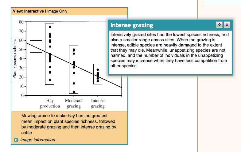 Graph with annotation