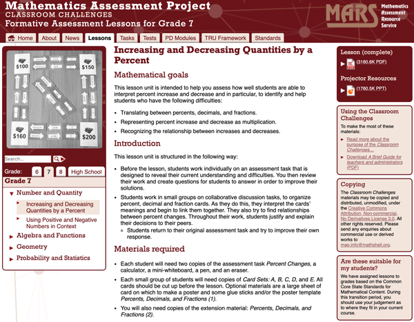 Thumbnail for MAP – Increasing and decreasing by a percentage