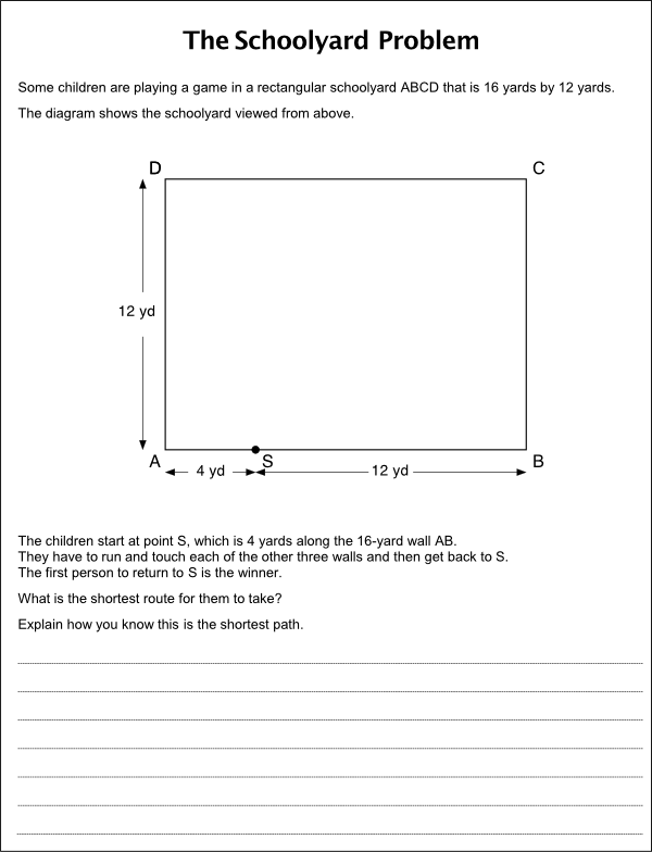 Schoolyard task