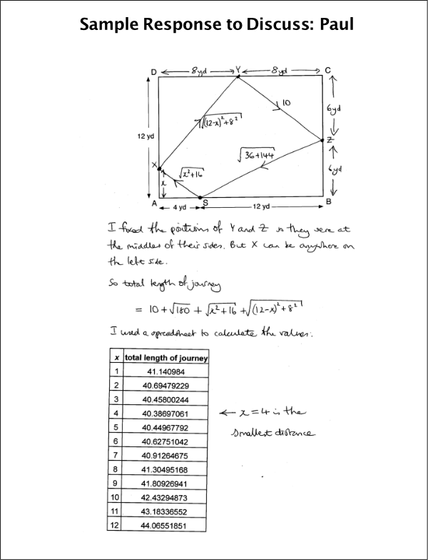 Sample response B