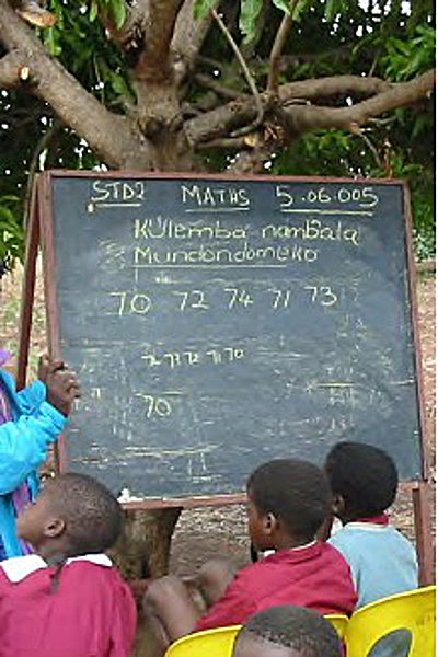 Photo showing eaching order of numbers