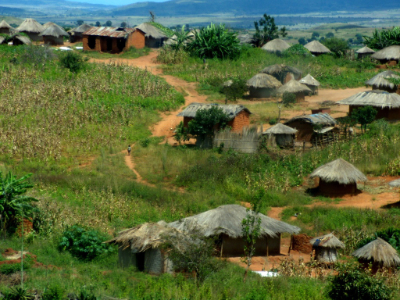 Photo of village in southern Malawi